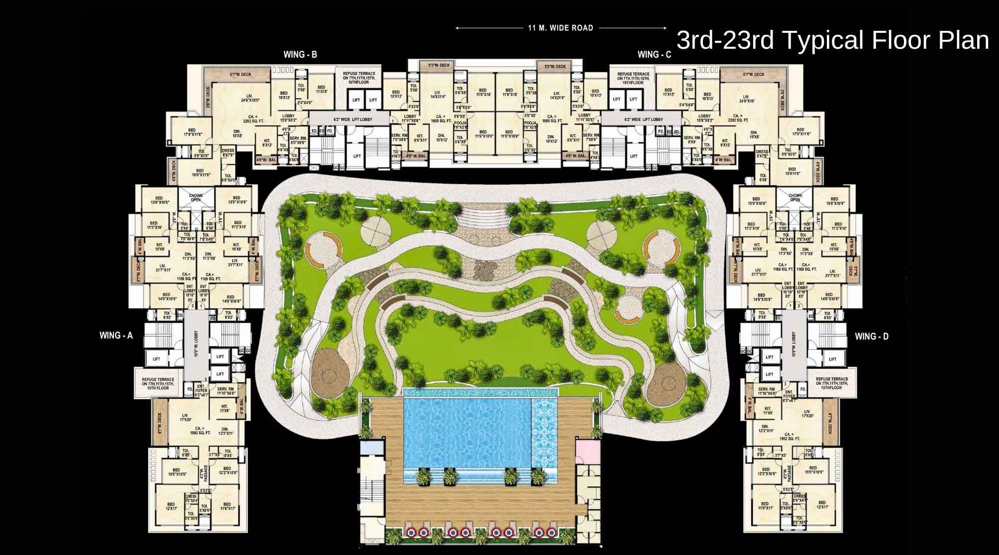 Goodwill-Wisteria-Floor-Plan-3rd-23rd-Typical-Floor-Plan